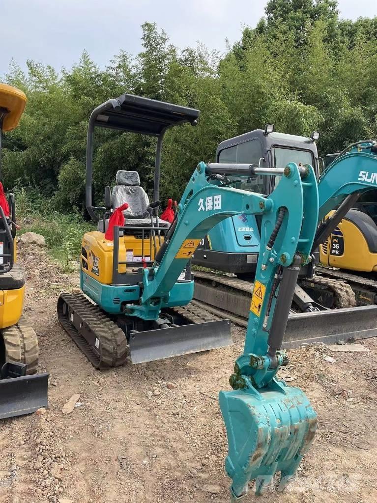 Kubota U15 Mini ekskavatörler, 7 tona dek
