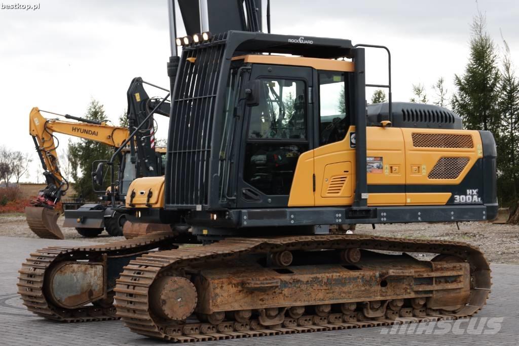 Hyundai HX 300 AL Paletli ekskavatörler