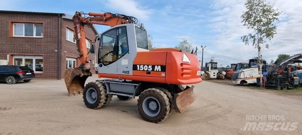 Atlas 1505 M Lastik tekerli ekskavatörler