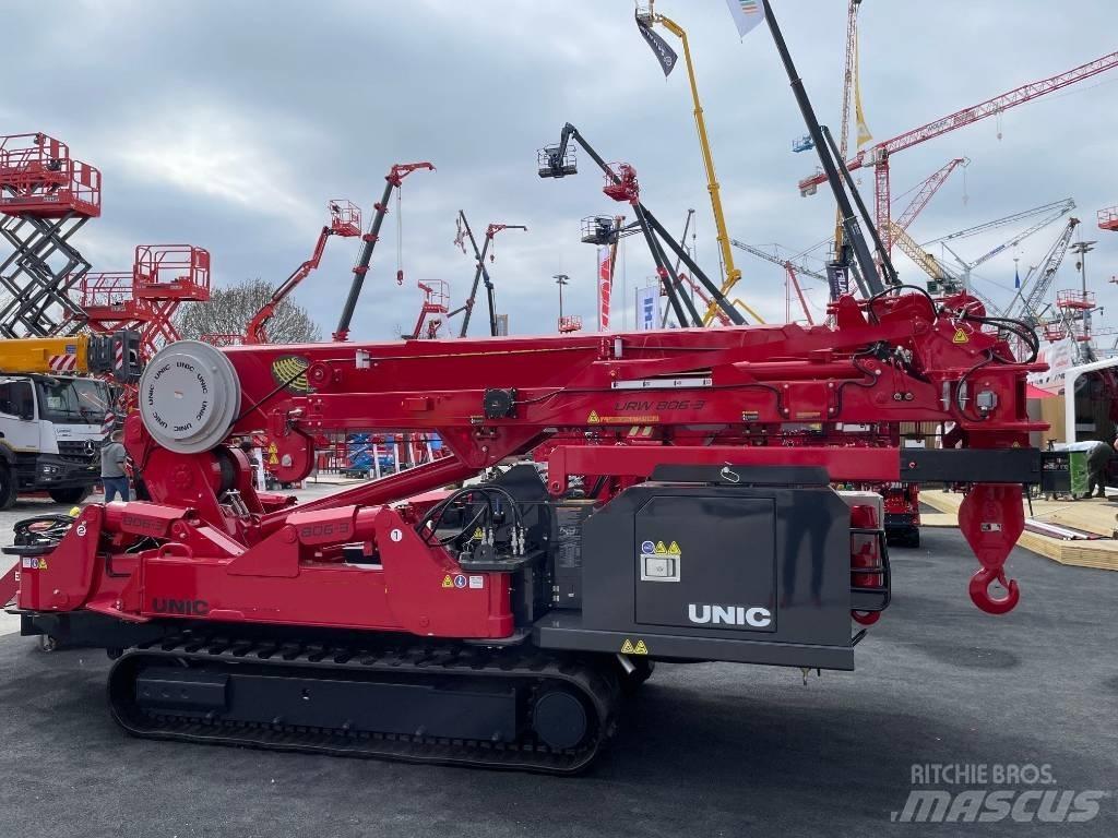 Unic URW-806-3 Paletli vinçler