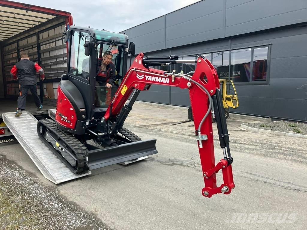 Yanmar Vio 27-3 Mini ekskavatörler, 7 tona dek