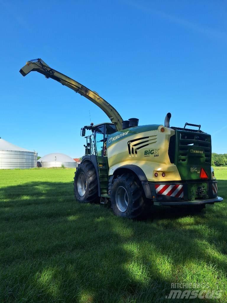 Krone Big X 680 Kendi yürür silaj makinalari