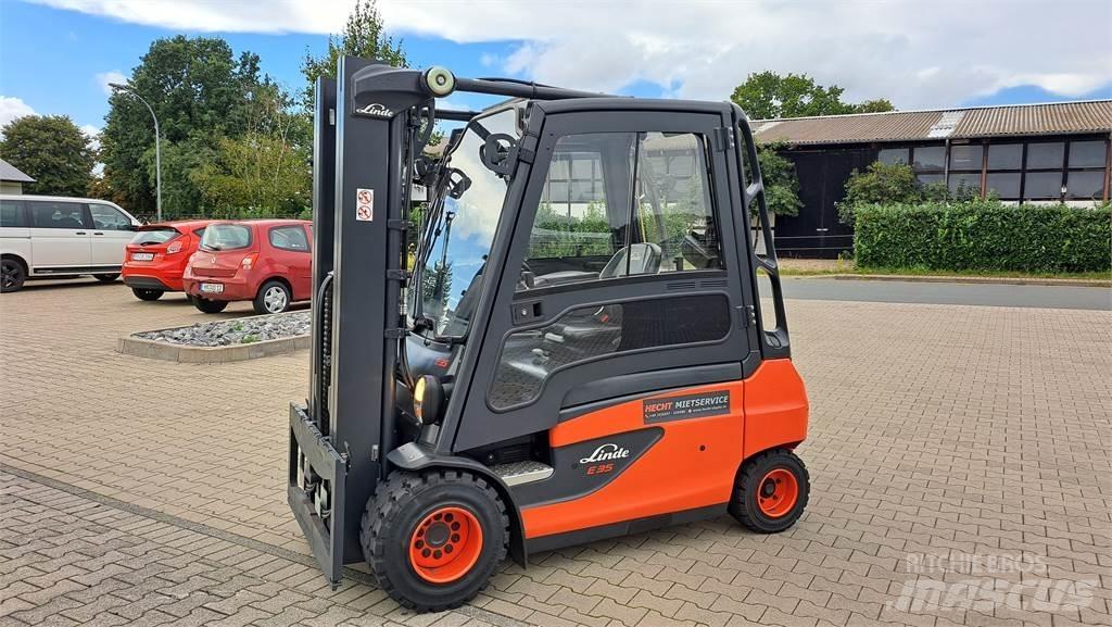 Linde E35L Elektrikli forkliftler