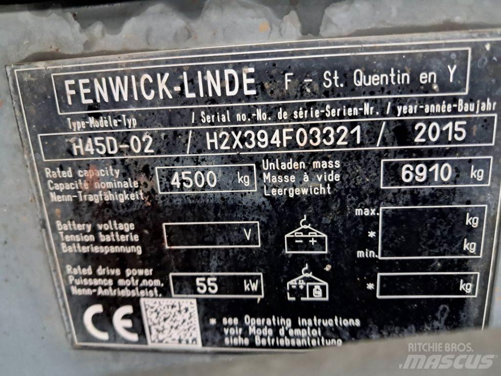 Linde H45D-02 Dizel forkliftler