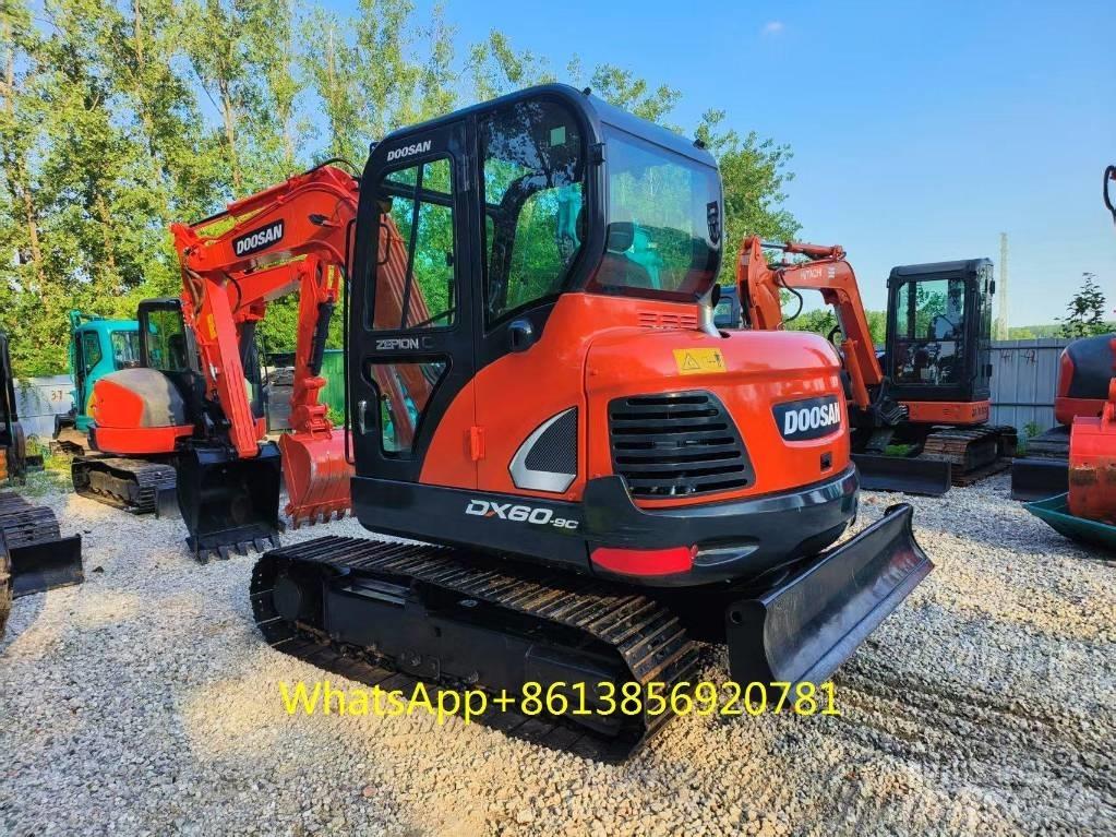Doosan DX 60 Mini ekskavatörler, 7 tona dek