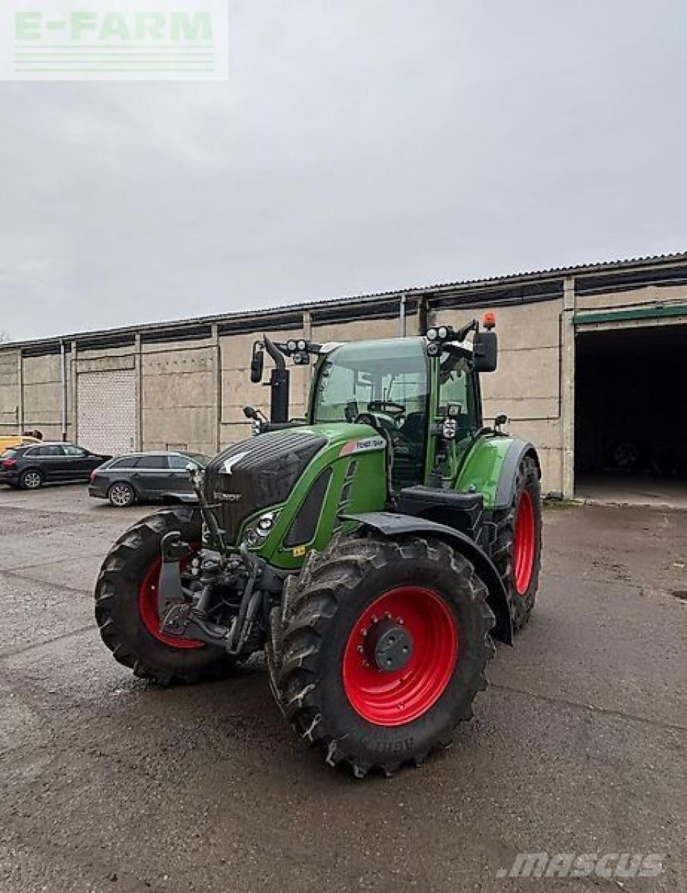 Fendt 724 vario Traktörler
