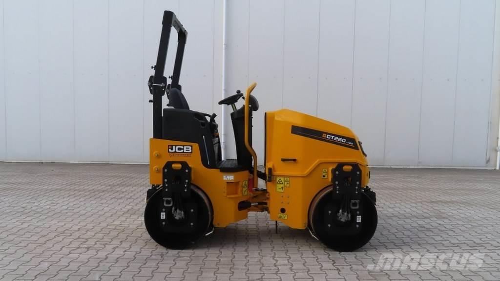 JCB CT260-120 Çift tamburlu silindirler
