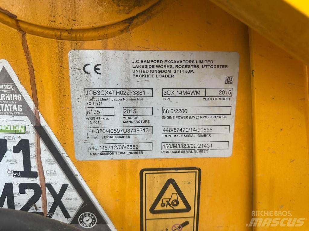 JCB 3CX 14M4WM Kazıcı yükleyiciler - beko loder