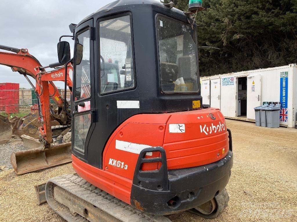 Kubota Kx61-3 Mini ekskavatörler, 7 tona dek