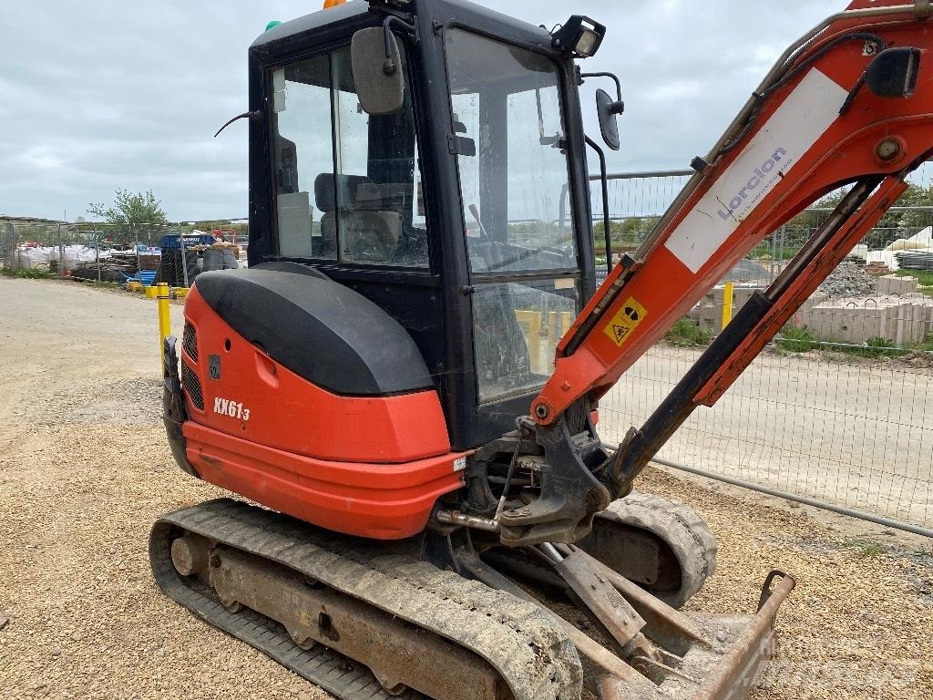 Kubota Kx61-3 Mini ekskavatörler, 7 tona dek