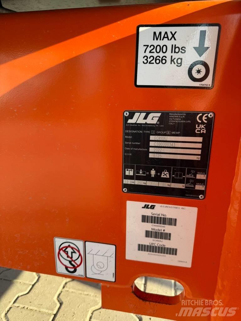 JLG EC450AJ Körüklü personel platformları