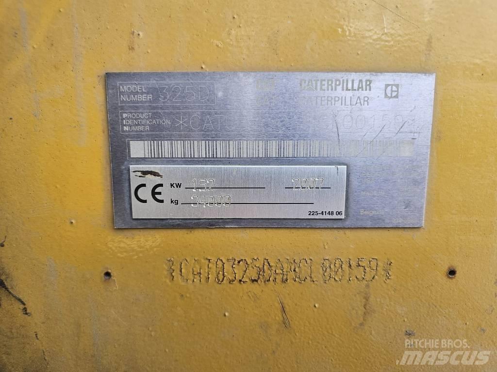 CAT 325 D Long Reach Uzun bomlu ekskavatörler