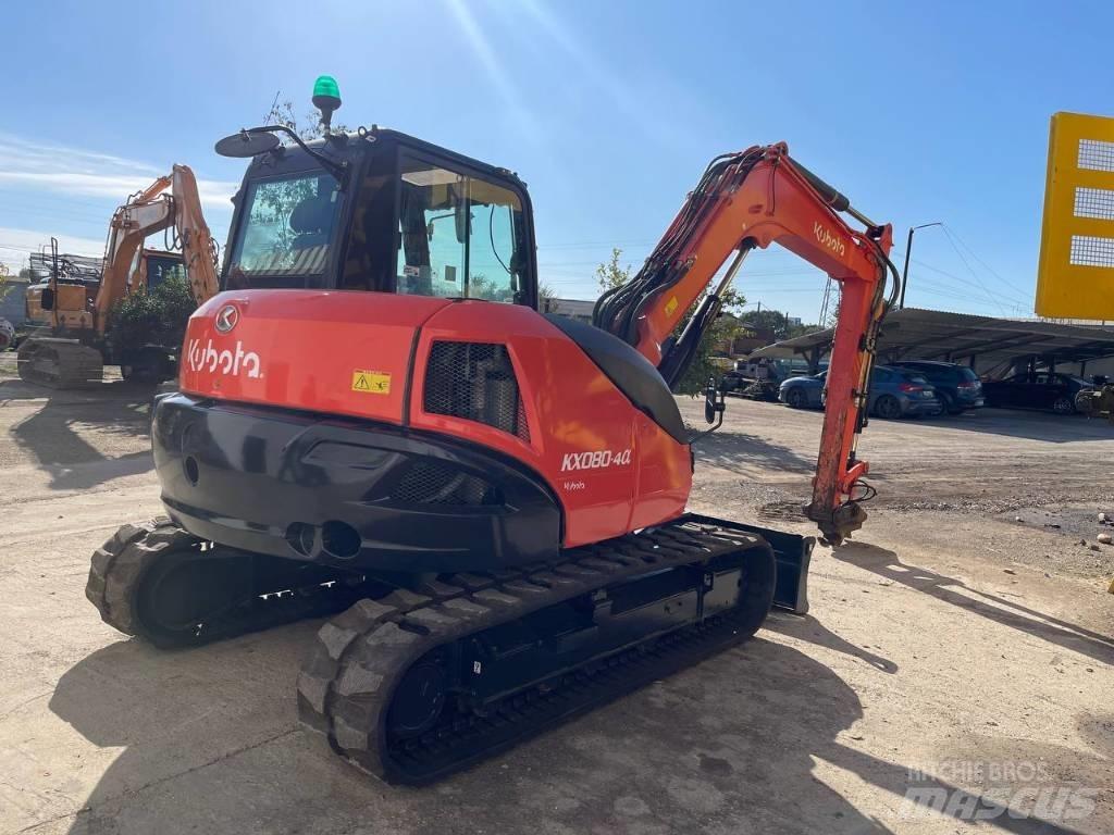 Kubota KX 080-4 Midi ekskavatörler 7 - 12 t
