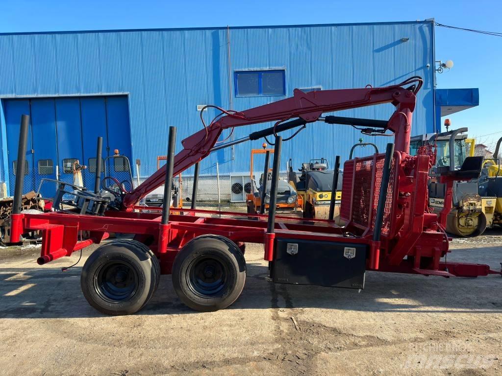 Fliegl Twin Axle Tomruk römorklari