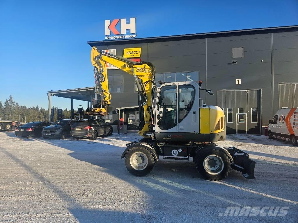 Wacker Neuson EW 100 Lastik tekerli ekskavatörler