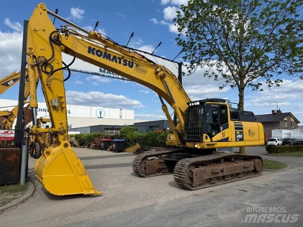 Komatsu PC490LC-10 Paletli ekskavatörler