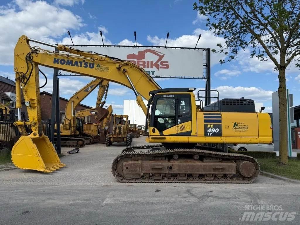 Komatsu PC490LC-10 Paletli ekskavatörler