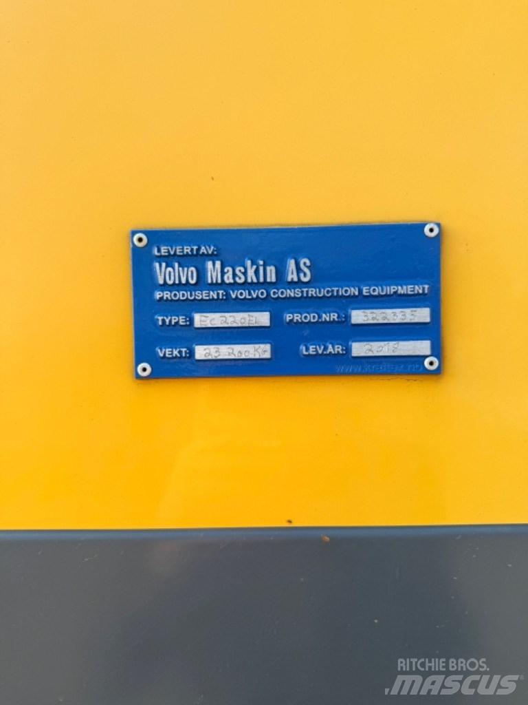 Volvo EC 220 EL Paletli ekskavatörler
