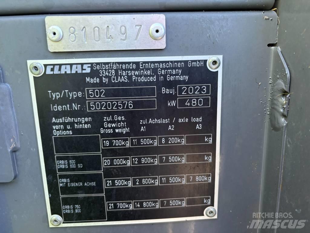 CLAAS Jaguar 960 4WD Kendi yürür silaj makinalari