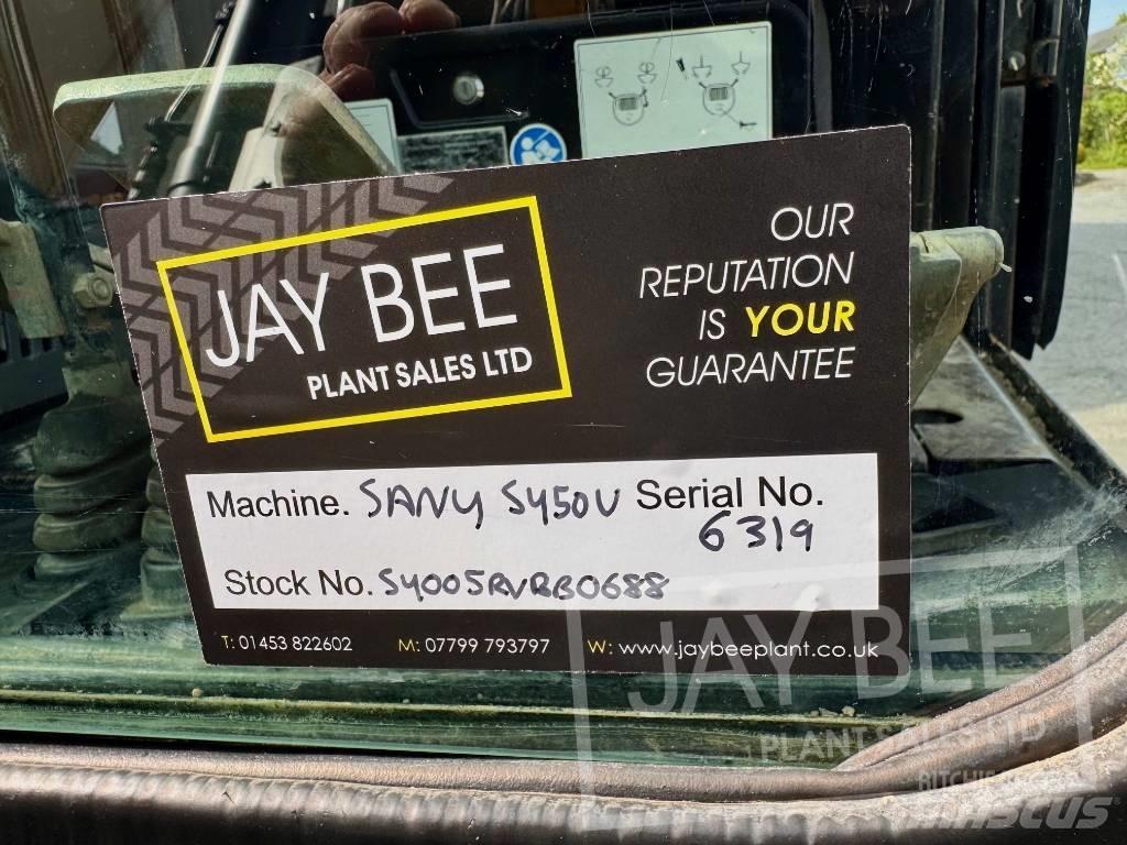 Sany SY 50 U Mini ekskavatörler, 7 tona dek
