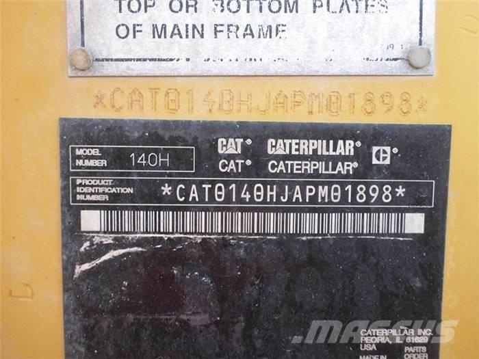 CAT 140 H Greyderler
