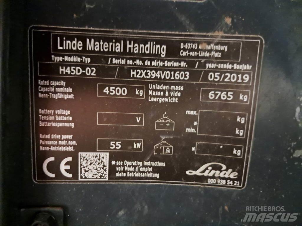 Linde H45D-02 Dizel forkliftler