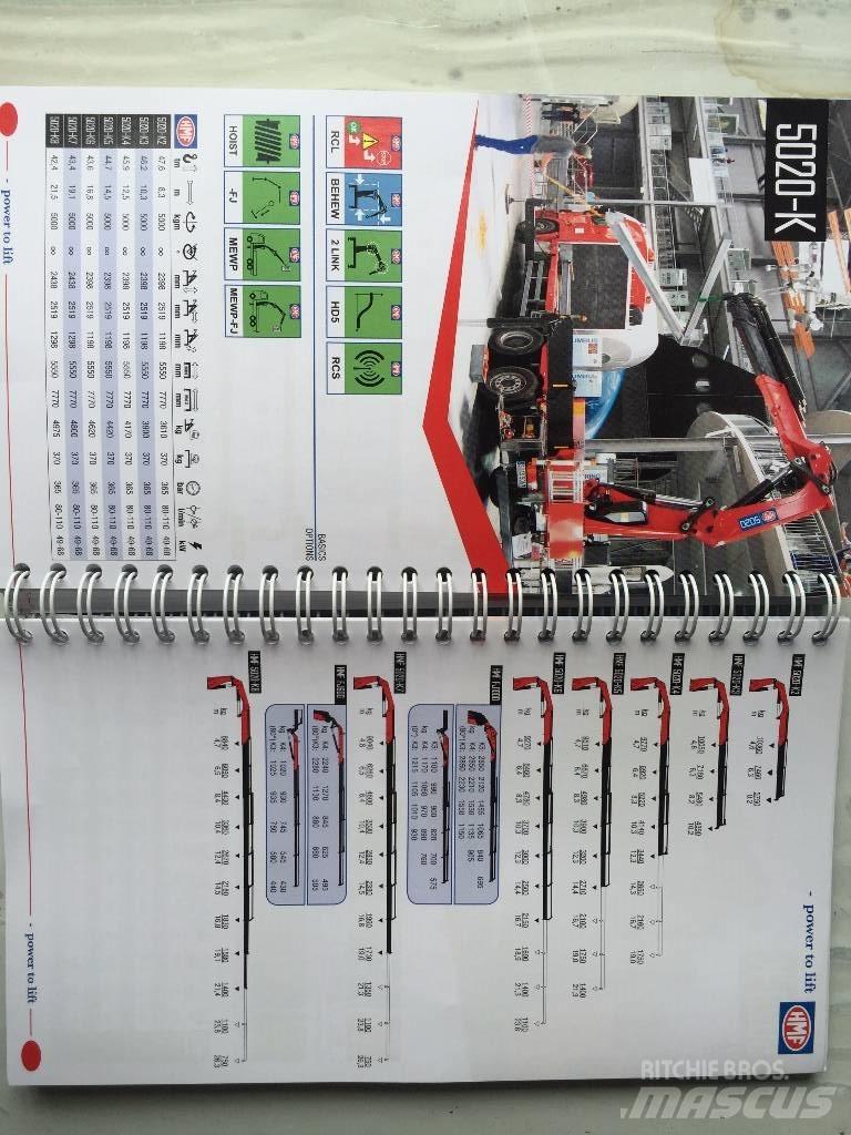 HMF 5020K6 Yükleme vinçleri