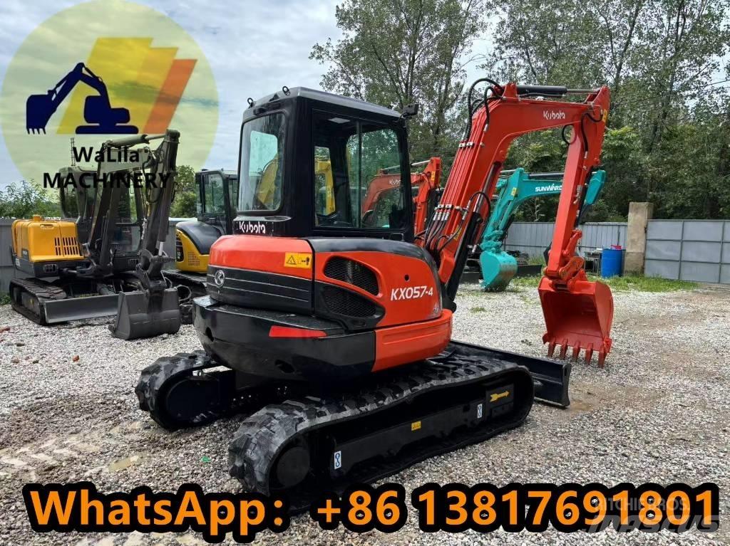 Kubota KX 057-4 Mini ekskavatörler, 7 tona dek