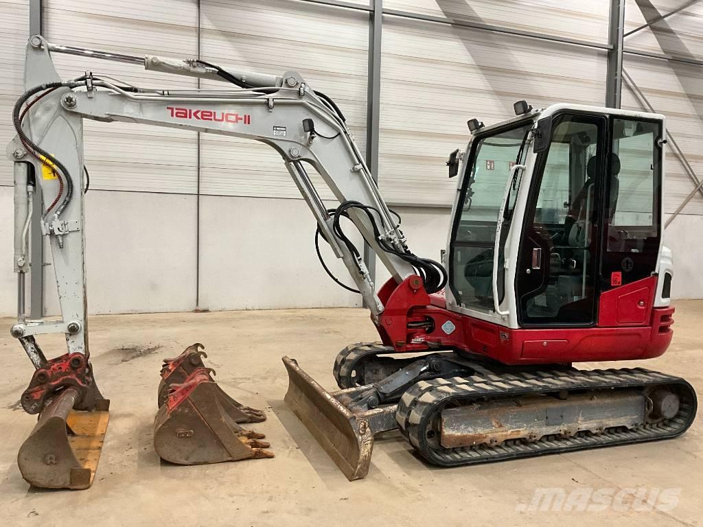 Takeuchi TB250-2 Mini ekskavatörler, 7 tona dek
