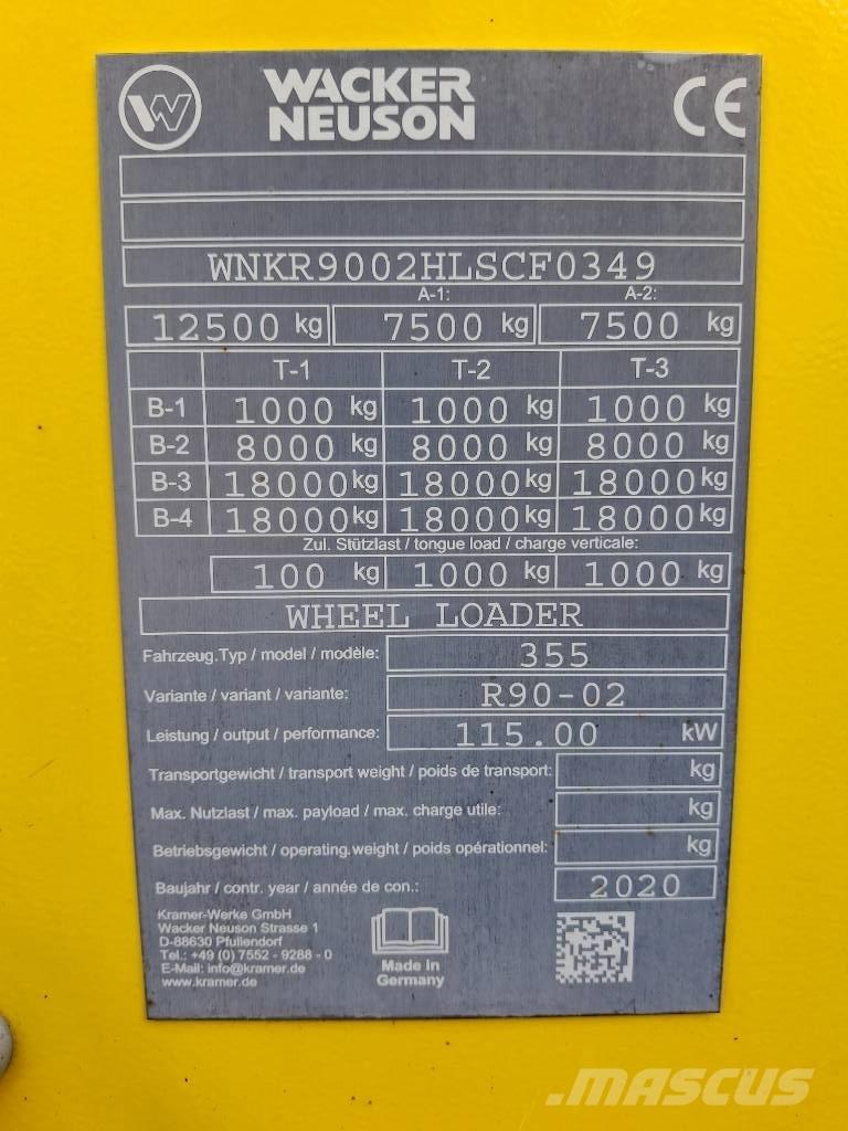Wacker Neuson WL 95 Tekerlekli yükleyiciler
