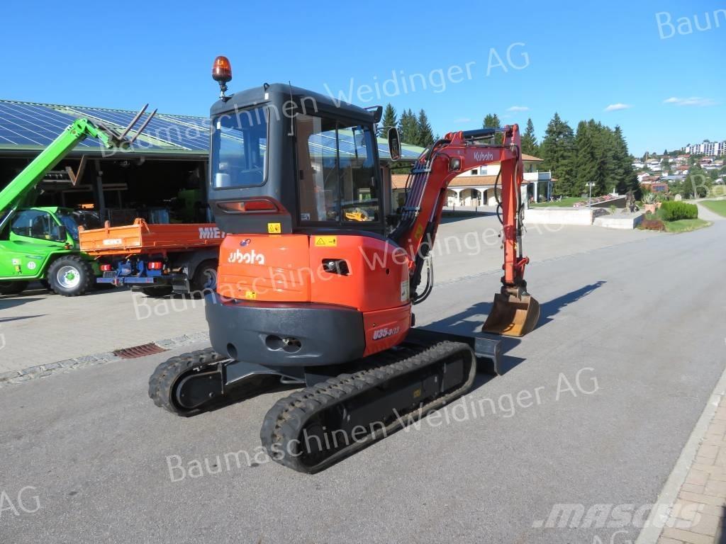 Kubota U 35-3 Mini ekskavatörler, 7 tona dek