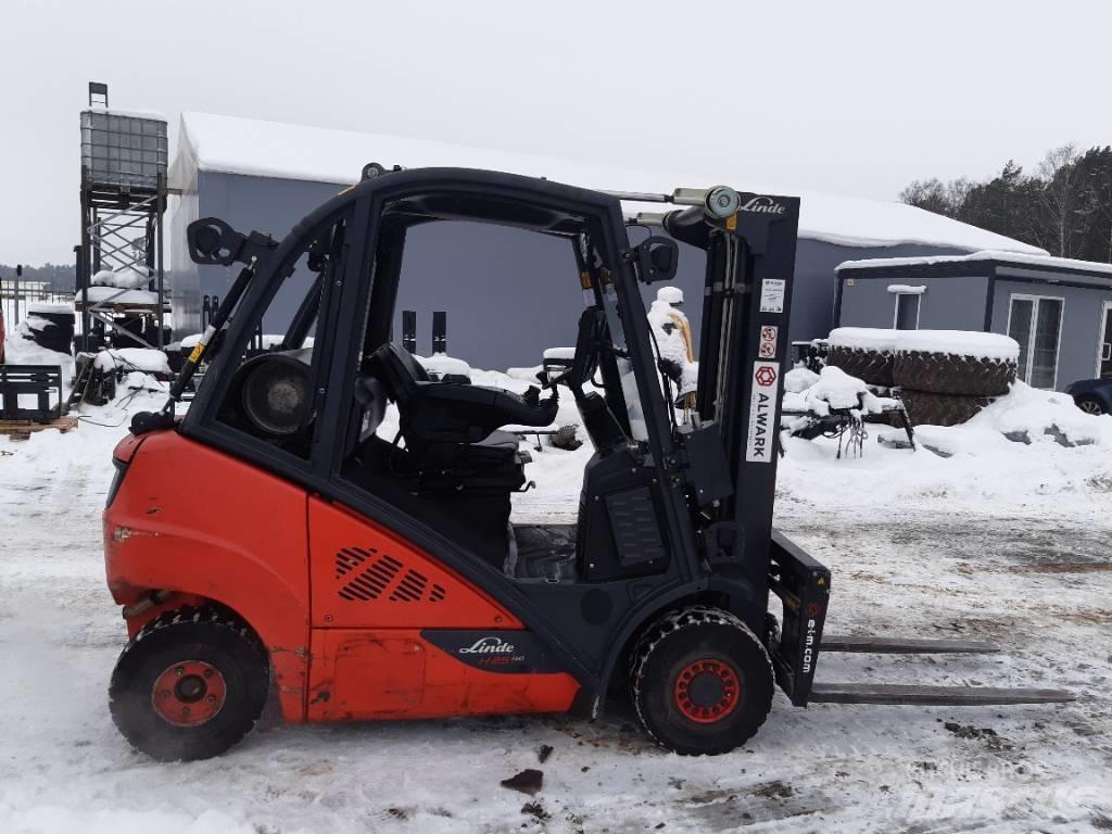 Linde H 25 T LPG'li forkliftler