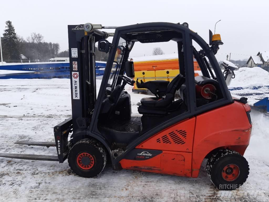 Linde H 25 T LPG'li forkliftler