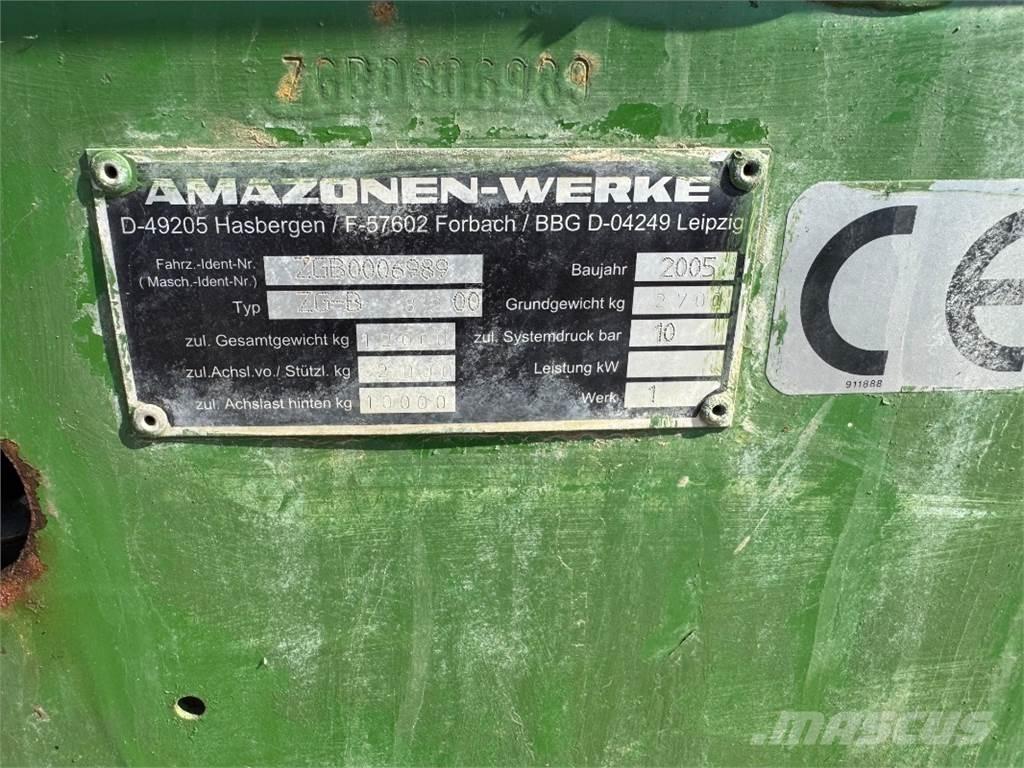 Amazone ZG-B 8200 Mineral gübre dagiticilar