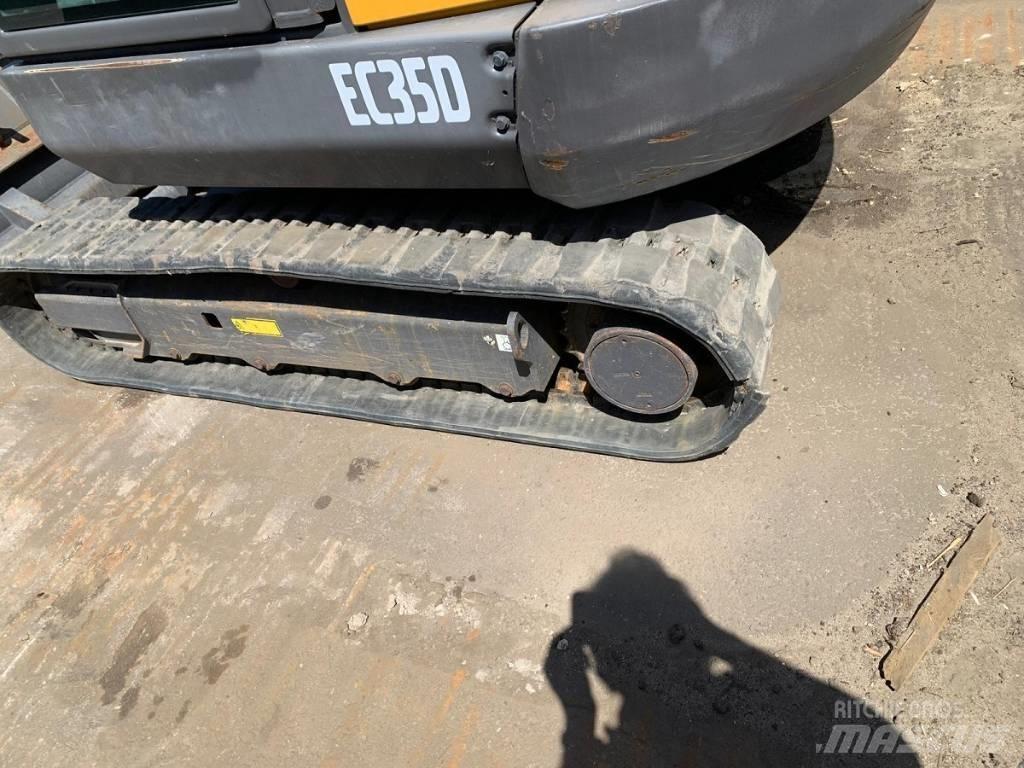 Volvo EC 35 D Mini ekskavatörler, 7 tona dek