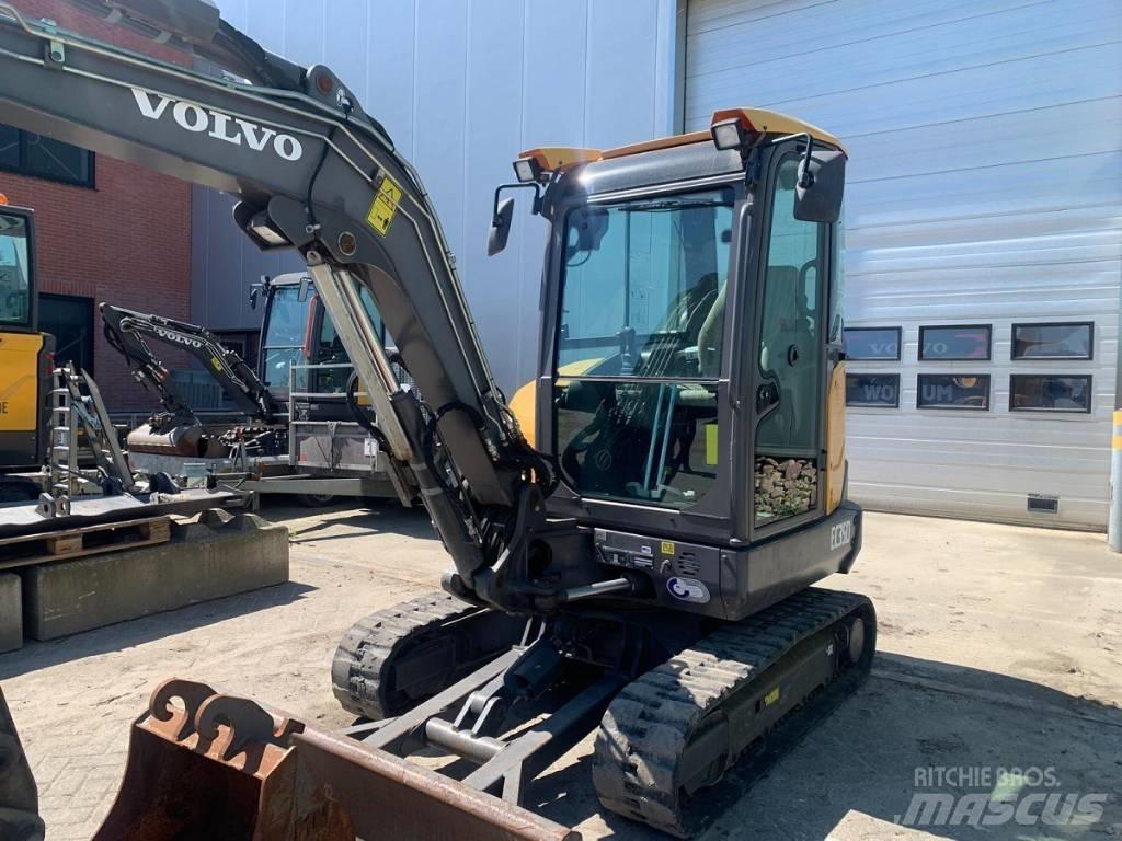 Volvo EC 35 D Mini ekskavatörler, 7 tona dek