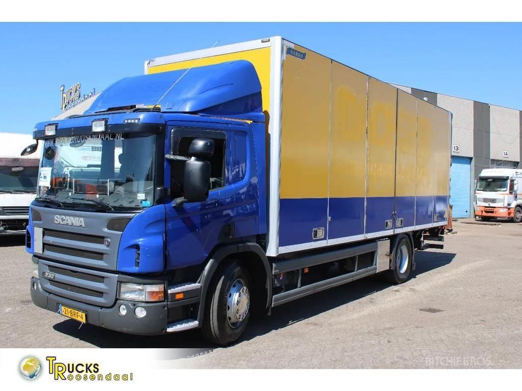 Scania P 230 + LIFT Kapali kasa kamyonlar