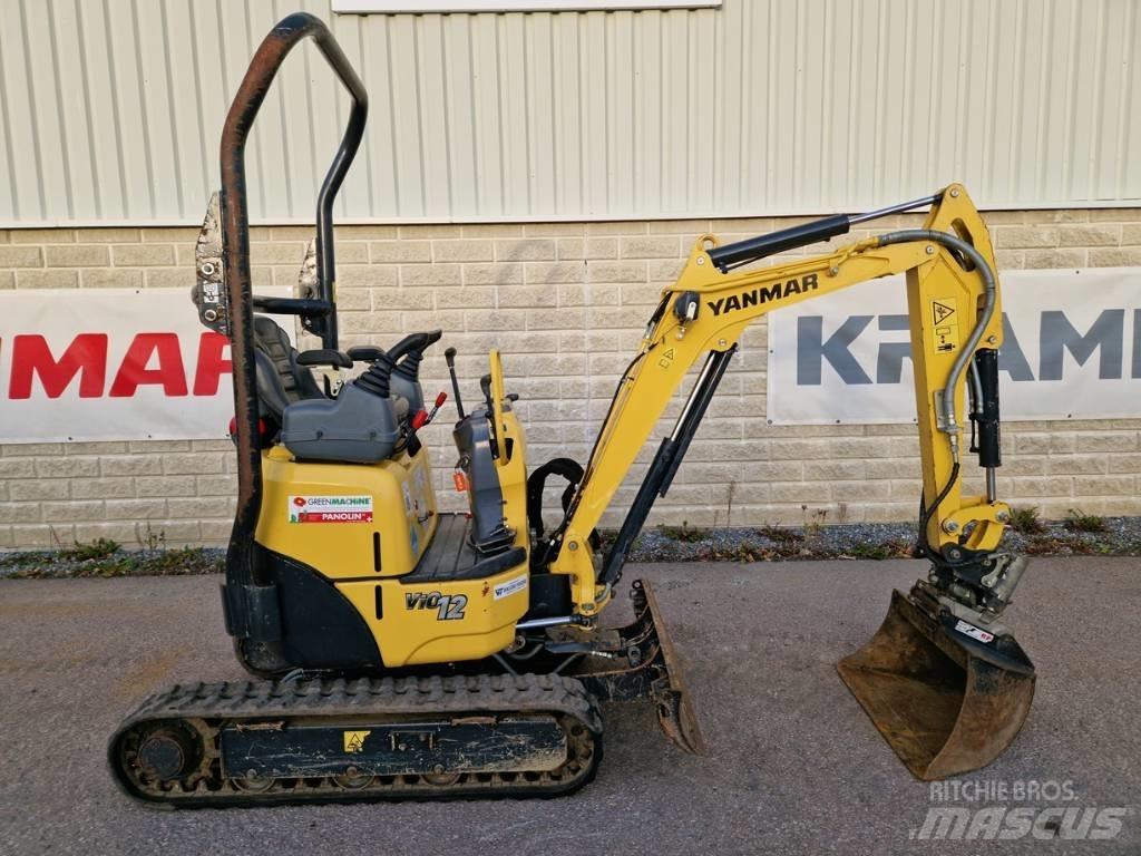 Yanmar Vio 12 Mini ekskavatörler, 7 tona dek