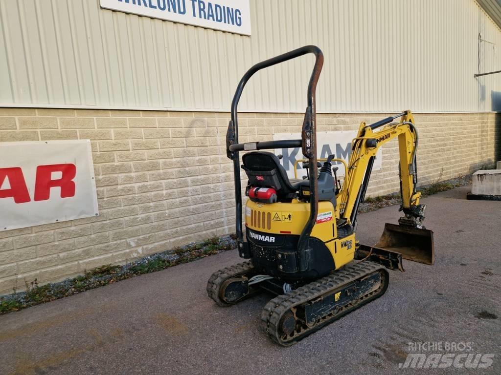 Yanmar Vio 12 Mini ekskavatörler, 7 tona dek