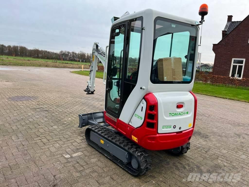  Tomach ET219 Mini ekskavatörler, 7 tona dek