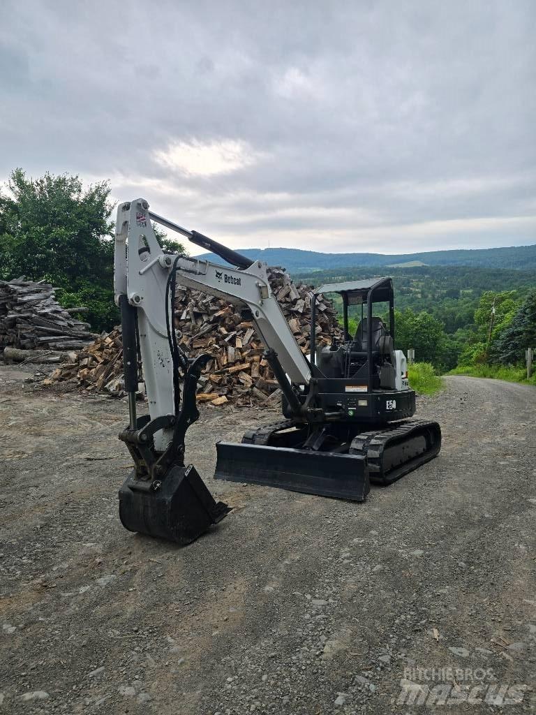 Bobcat E 50 Mini ekskavatörler, 7 tona dek