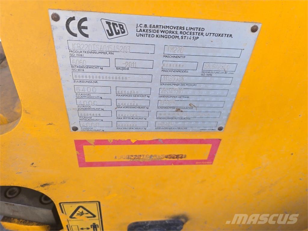 JCB TM 220 Tekerlekli yükleyiciler