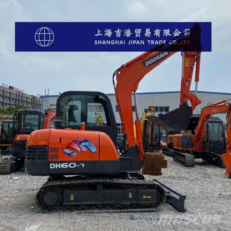 Doosan DH 60-7 Mini ekskavatörler, 7 tona dek