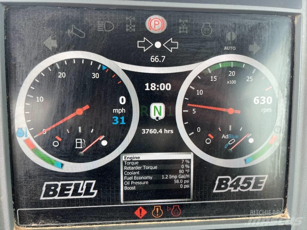 Bell B45E Belden kirma kaya kamyonu