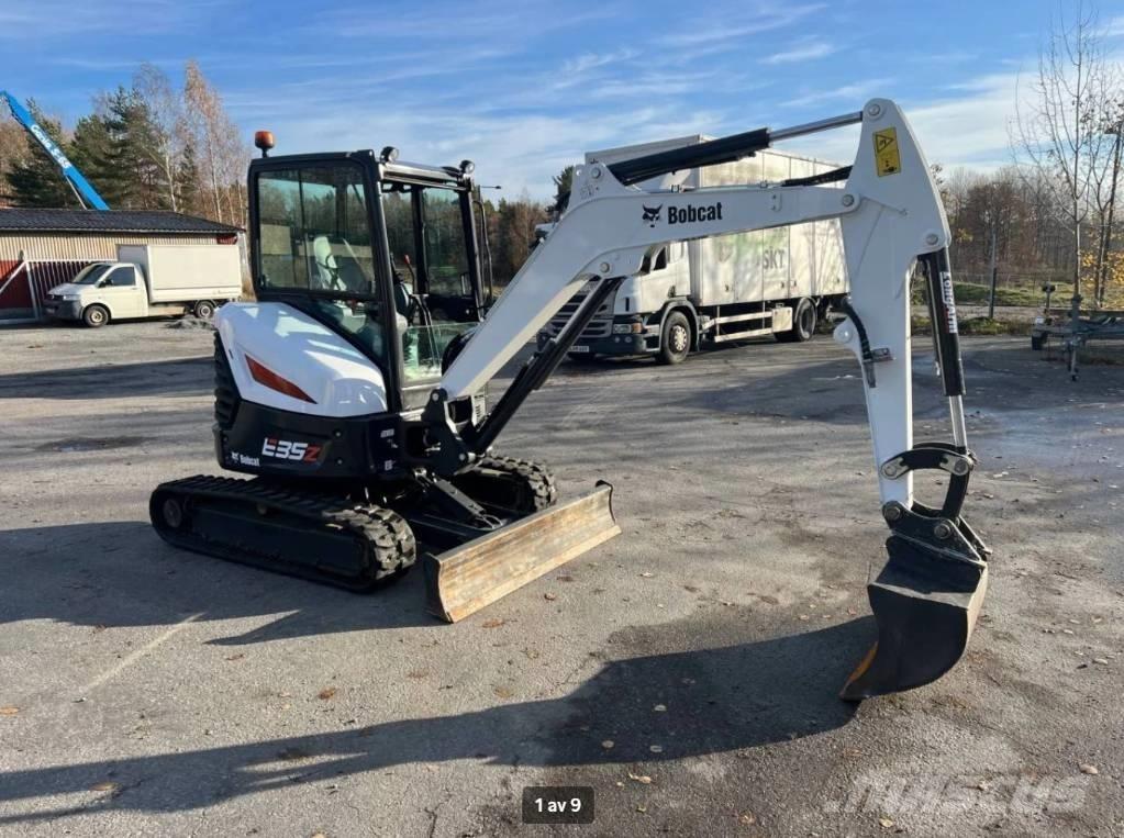 Bobcat E 35 Mini ekskavatörler, 7 tona dek