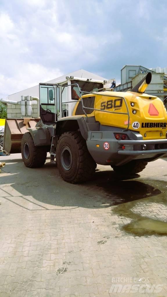 Liebherr L 580 Tekerlekli yükleyiciler