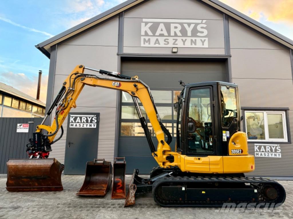 CAT 305 E Mini ekskavatörler, 7 tona dek