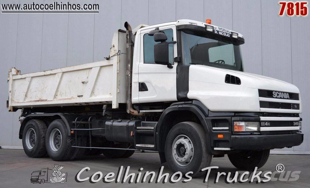 Scania T114 C 340 Damperli kamyonlar