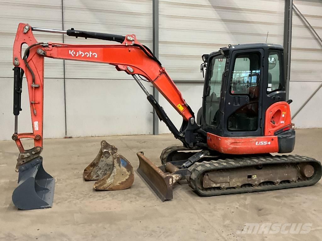 Kubota U 55-4 Mini ekskavatörler, 7 tona dek