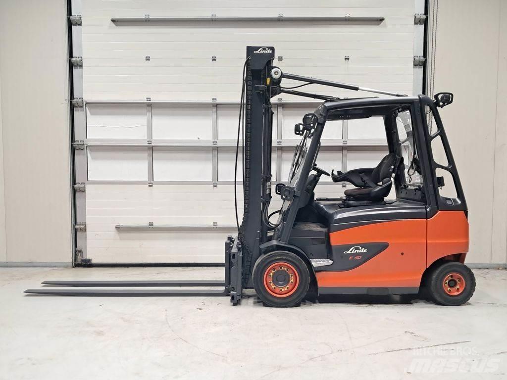 Linde E40H-01/600 Elektrikli forkliftler